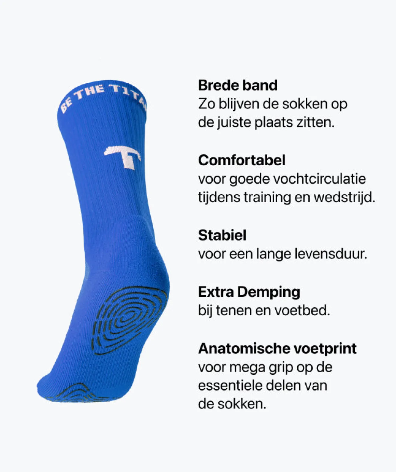 Grip Socks - blauw